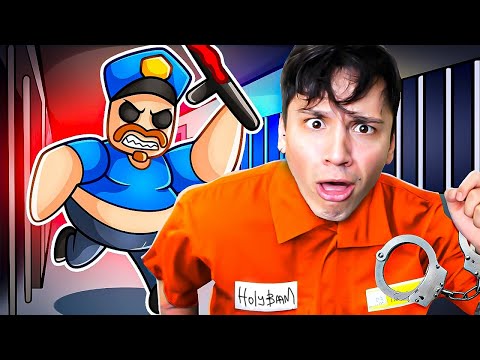 Видео: ПОБЕГ ОТ ВОНЮЧЕГО БАРРИ из ТЮРЬМЫ В ROBLOX!
