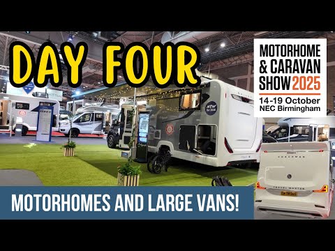 Видео: День 4 - Несколько интересных автодомов и больших фургонов + пожелания!