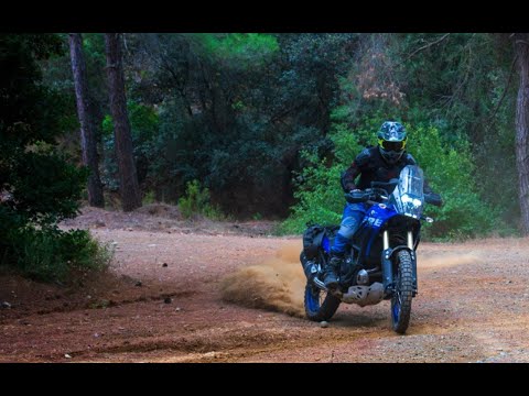 Видео: Покатушка возле Лефкары -  Aвгуст 23. Yamaha Tenere 700 Offroad Cyprus. Aprilia Touareg, Africatwin