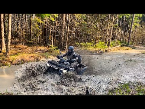 Видео: Грязевые Ванны. Сforce 1000 2024 и 2022 г. Сforce 400L и 600. Polaris Sportsman XP 1000