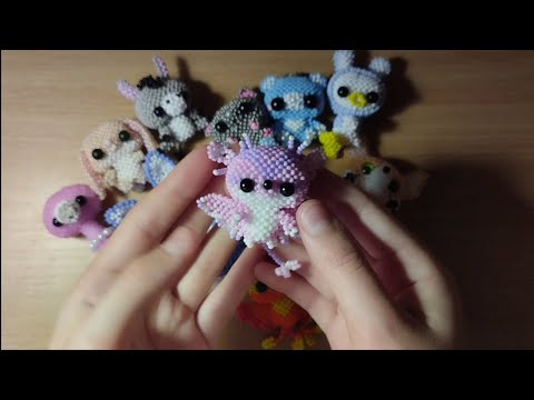 Видео: Обзор амигуруми из бисера. Амигуруми из бисера. Бисер. Бисероманка