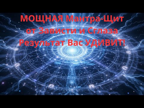 Видео: МОЩНАЯ Мантра-Щит от Зависти и Сглаза  Результат Вас УДИВИТ!