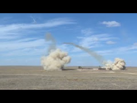 Видео: «Боевое содружество-2023»: новую боевую технику продемонстрировали в Карагандинской области