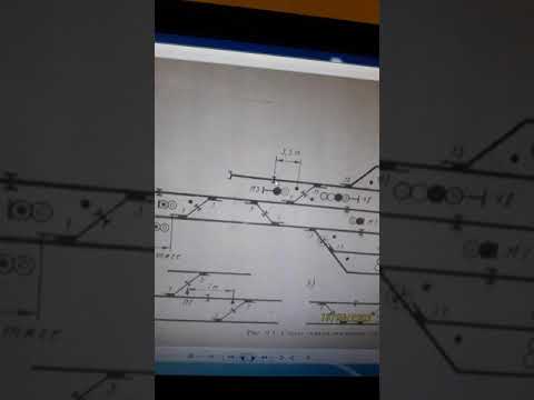 Видео: построение однониточного плана станции