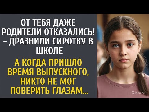 Видео: От тебя даже родители отказались! - дразнили сиротку в школе… А когда пришло время выпускного…