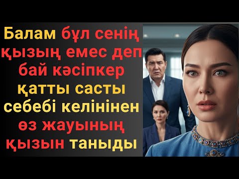 Видео: Балам бұл сенің қызың емес деп бай кәсіпкер қатты састы себебі келінінен өз жауының қызын таныды