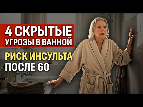 Видео: 4 Привычки В Ванной, Которые Увеличивают Риск Инсульта У Пожилых На 300%