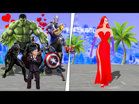 Видео: Джесика барлық геройлармен свиданияға барды! (GTA V)