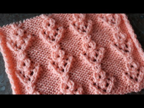 Видео: Красивый ажурный узор спицами для кофточки, джемпера, кардигана, туники.