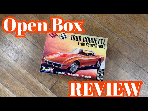 Видео: Открытый кузов Revell 1968 L-88 Vette