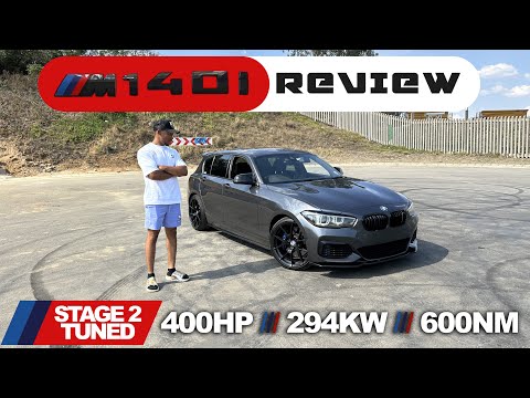 Видео: За рулём тюнингованного BMW M140i мощностью 400 л.с. (294 кВт) | Обзор тюнингованного M140i Stage...