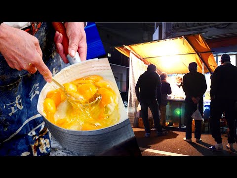 Видео: Гуманитарный ларек в Японии всего за $1! Окономияки в Нисинари, Осака