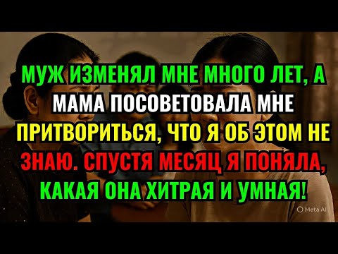 Видео: МУЖ ИЗМЕНЯЛ МНЕ МНОГО ЛЕТ, А МАМА ПОСОВЕТОВАЛА МНЕ ПРИТВОРИТЬСЯ, ЧТО Я ОБ ЭТОМ НЕ ЗНАЮ...