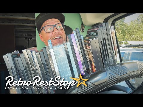Видео: Огромный выбор DVD всего за 13 долларов | Retro Rest Stop