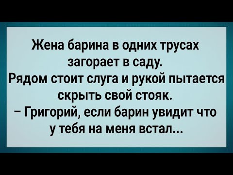 Видео: Как Жена Барина Слуге Дала! Сборник Свежих Анекдотов! Юмор!.