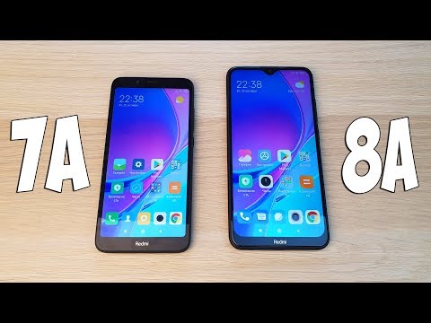 Видео: XIAOMI REDMI 7A VS REDMI 8A - ЧТО ИЗМЕНИЛОСЬ? ПОЛНОЕ СРАВНЕНИЕ!