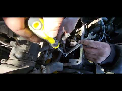 Видео: регулировка клапанов на део 1.4