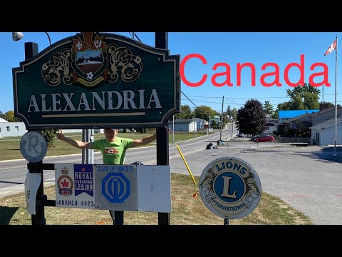 Видео: 16 Канада, Онтарио, город Александрия, достопримечательности. Kanada,￼ Ontario Alexandria, sight’s￼￼
