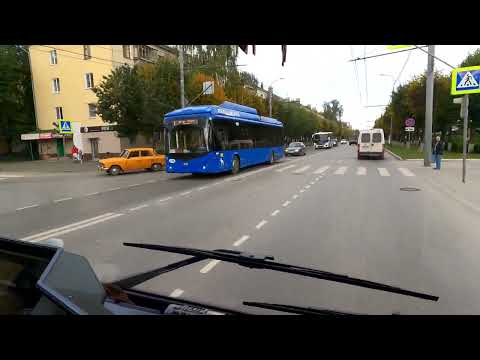 Видео: Новый троллейбус Белорусский АКСМ-321 спустя год... Марий Эл.