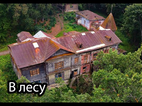 Видео: Огромный заброшенный особняк в лесу. Усадьба Нарышкина, Рязанская область