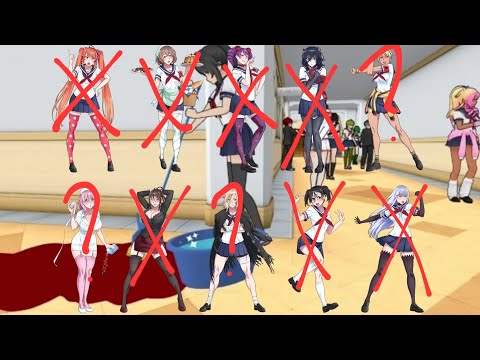 Видео: устраняю всех соперниц в яндере симулятор на мобилке [yandere simulator]