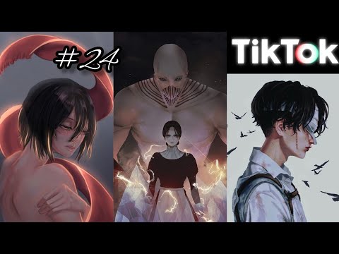Видео: Лучшие Тиктоки Атака Титанов | Подборка #24 | Атакующий Титан, Колоссальный и бронированый