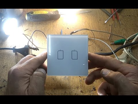 Видео: Выключатель BroadLink TC3. Модернизация. Увеличение площади сенсора сенсорного выключателя.