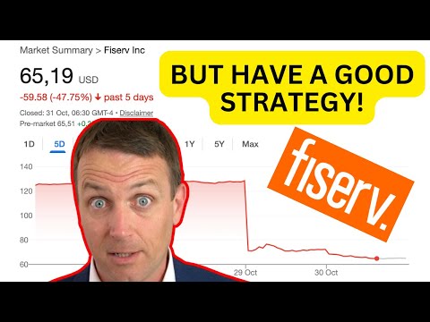 Видео: Падение акций Fiserv на 50% делает их покупаемыми прямо сейчас! NYSE: FI