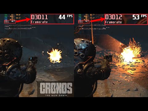 Видео: Cronos The New Dawn DirectX (11-12) на слабом ПК