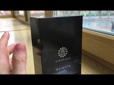 Видео: Amouage - Memoir for man. Обзор и политинформация.