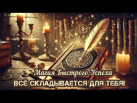 Видео: Песня-Аффирмация "🔥🏆 Заклинание Успеха – активировано! 🏆🔥"
