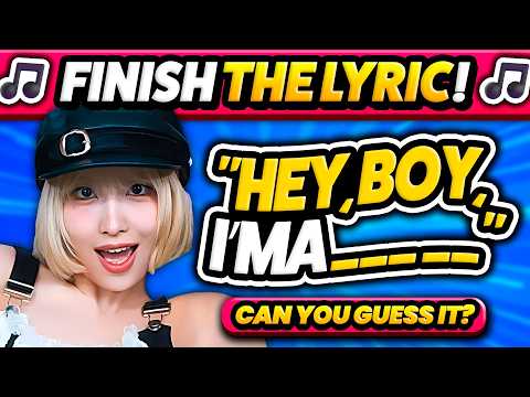 Видео: УГАДАЙТЕ ТЕКСТ K-POP ПЕСНИ! 🔥🎶ДОБЕЙТЕ ПРОПУЩЕННОЕ СЛОВО | ВИКТОРИНА K-POP 2025