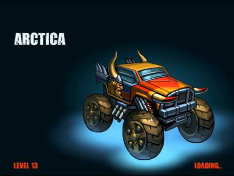 Видео: флеш игра Mad Truck Challenge прохождение 3 серия