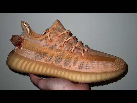 Видео: Adidas Yeezy 350V2 boost “Mono Clay” обзор | Оранжевые Изики обзор