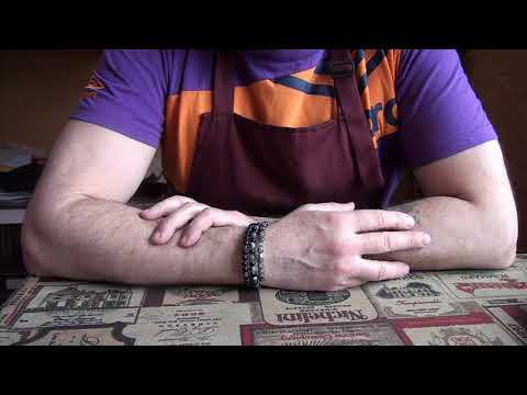 Видео: Булат Андрея Приказчикова. Обзор,заточка и тест.Камень ТиБ.