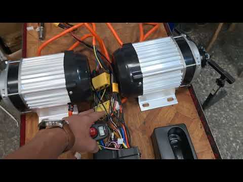 Видео: DIY BLDC Привод 48В 1000Вт х2 (2WD)