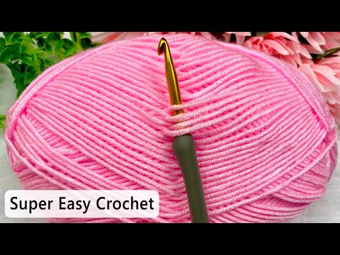 Видео: Ух ты! Я вяжу крючком уже много лет, но никогда не видела такой красивый и простой узор для пледа