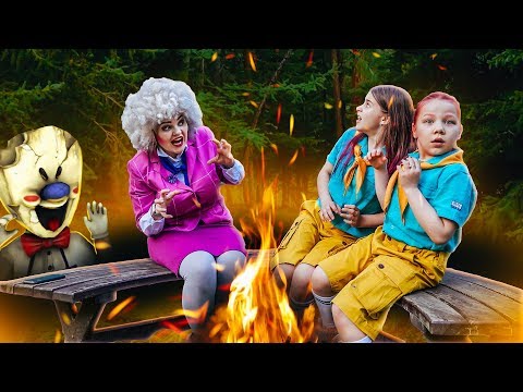 Видео: СТРАШИЛКИ ОТ СТРАШНОЙ УЧИЛКИ 3D! Как страшилка про МОРОЖЕНЩИКА СТАЛА РЕАЛЬНОЙ?!