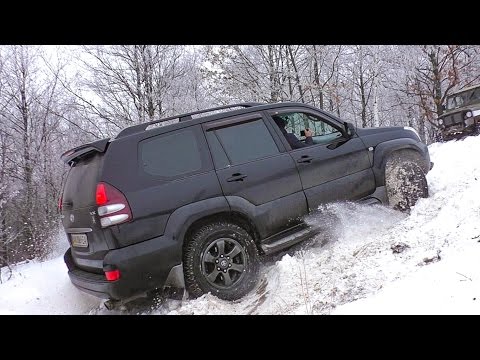 Видео: Крутой Подъем [Toyota Prado vs Mitsubishi Pajero Sport vs Nissan Pathfinder vs УАЗ vs Нива] off-road