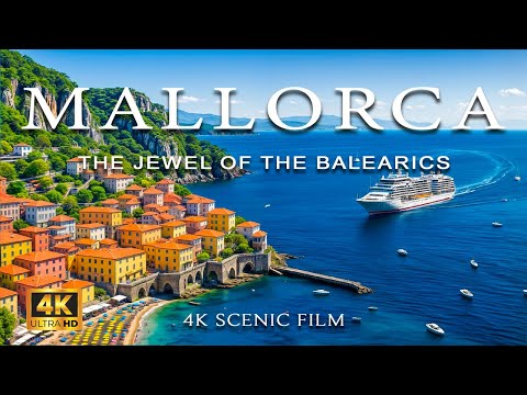 Видео: [4K] Майорка 2025 🌴 Балеарские райские острова: виды с воздуха и отдых на Средиземном море | Azure