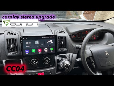 Видео: Обновление стереосистемы Eonon UA12S-plus Carplay / Android — переоборудование кемпера Boxer CC04