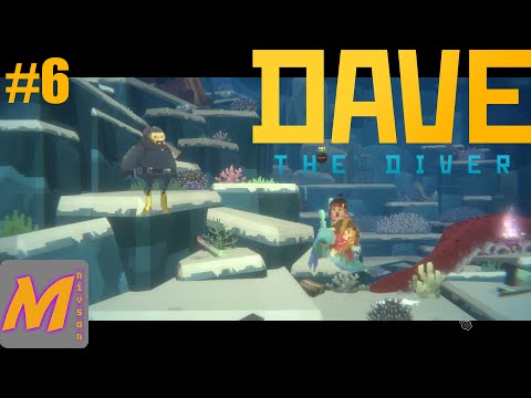 Видео: ПОБЕДИЛИ МЕГА КАЛЬМАРА! | Dave The Diver #6