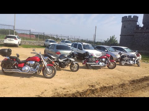 Видео: БАНДА VTX 1800 совместный ВЫЕЗД