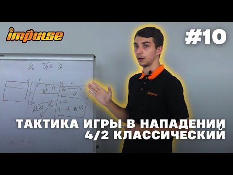 Видео: Тактика игры в нападении 4/2 классический