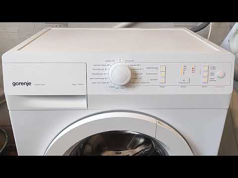 Видео: Сервисный режим стиральной машины Gorenje  Senso Care