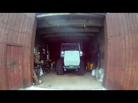 Видео: Гаражные хроники. Т-150к модернизация выхлопной системы. Переделка привода "газа".1 часть.