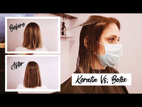 Видео: MY HAIR TRANSFORMATION | Ботокс и Кератинова терапия за коса -  останах ли доволна?