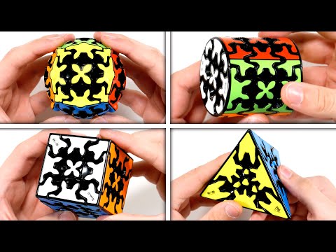 Видео: Решаем новые головоломки с шестеренками QiYi! | TheCubicle.com