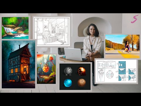 Видео: Промо онлайн-курсов «Цифровая графика в Photoshop: ПРОдолжение»