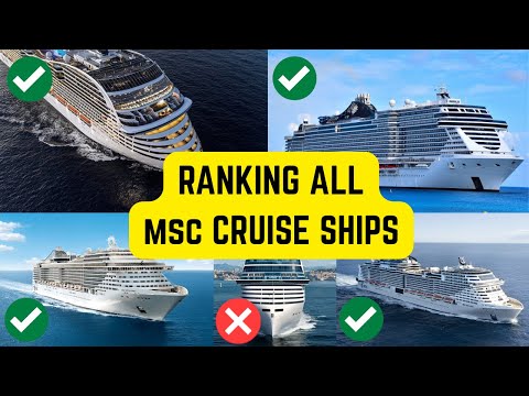 Видео: Рейтинг всех круизных лайнеров MSC от ХУДШЕГО к ЛУЧШЕМУ (издание 2025 года!)